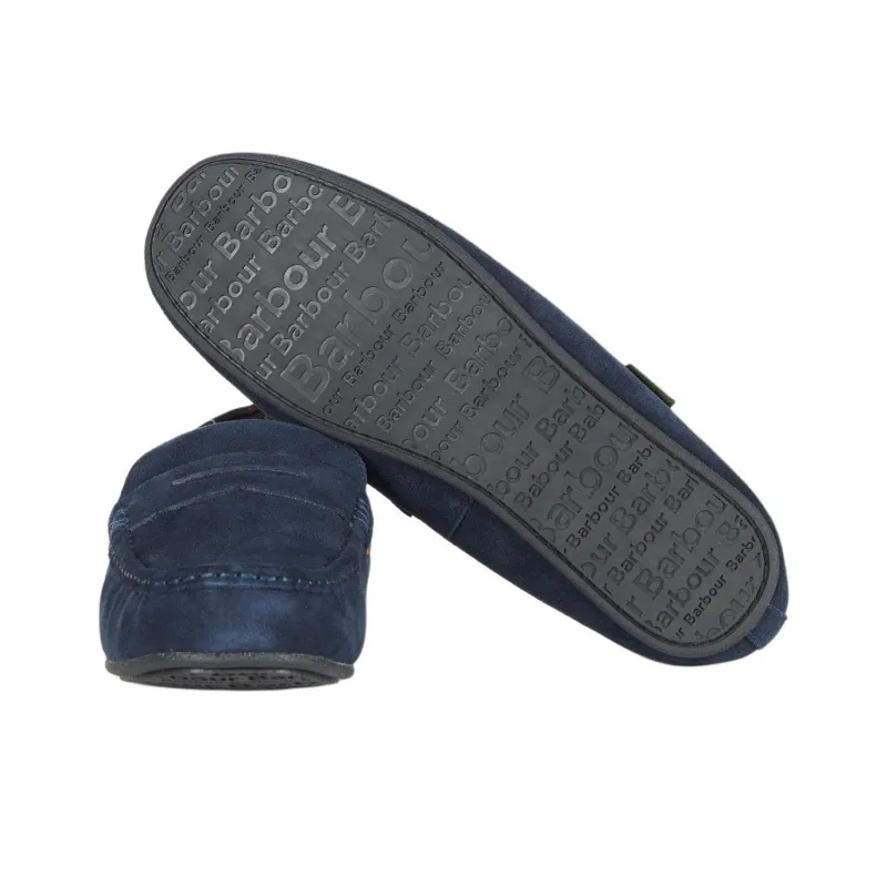 BARBOUR Portfield Loafers Men Navy-4