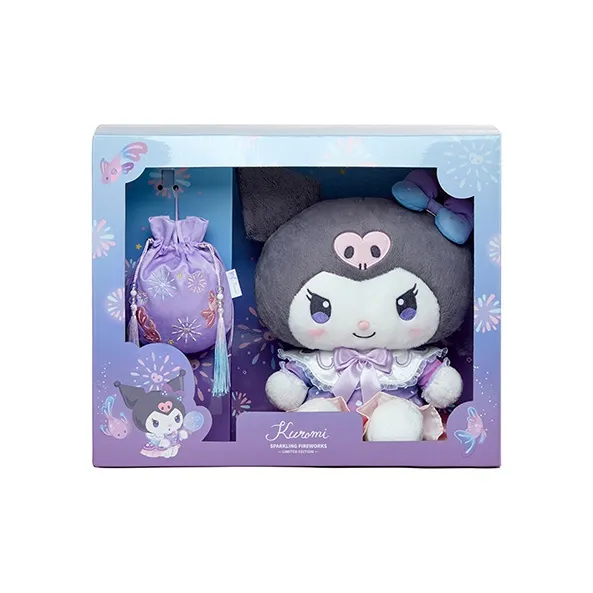 Sanrio Kuromi Goldfish Firework Collection Interchangeable Plush Doll Box Dolls Plush Doll 15cm High-2