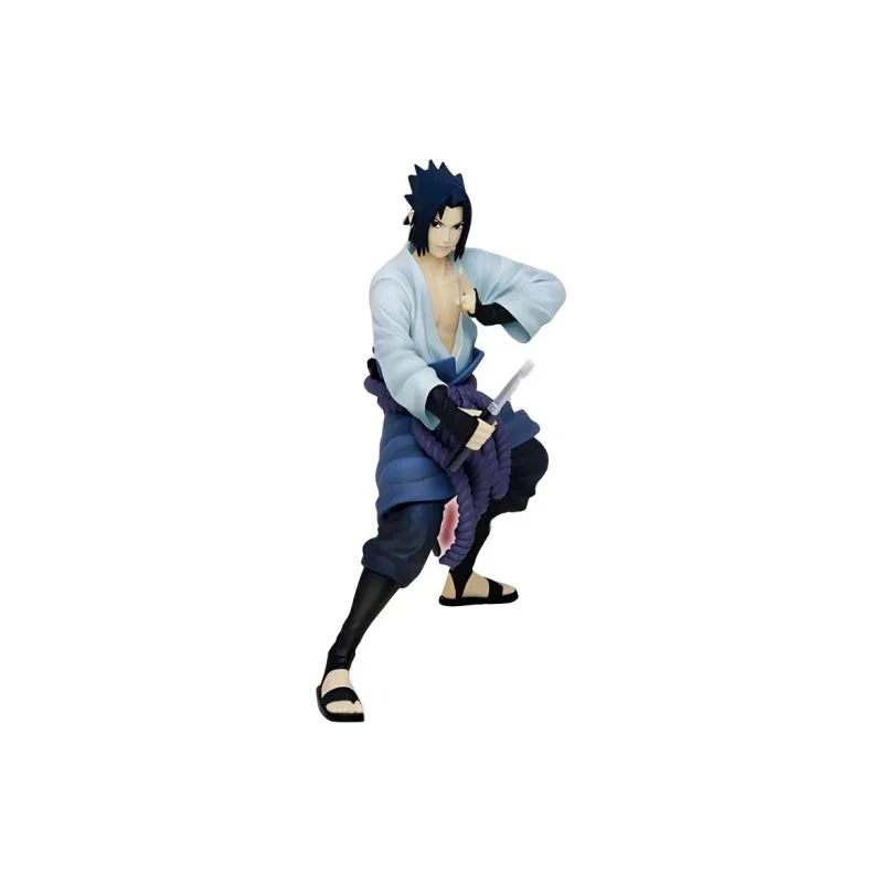 BANDAI x Ichiban Sasuke Uchiha NARUTO Shippuden Scale Figures 22cm-0