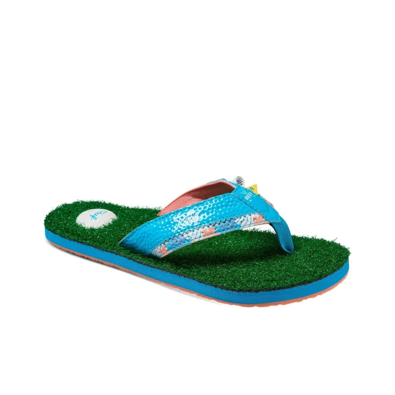 REEF Slip-Resistant Flip Flops Men Turquoise-2