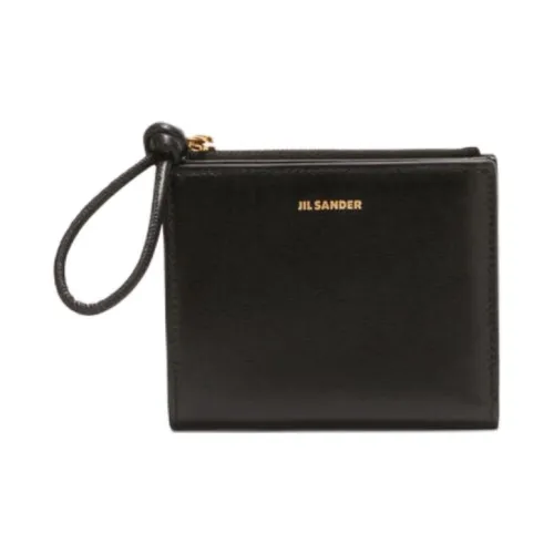 JIL SANDER Logo Printed Bi Fold Wallet