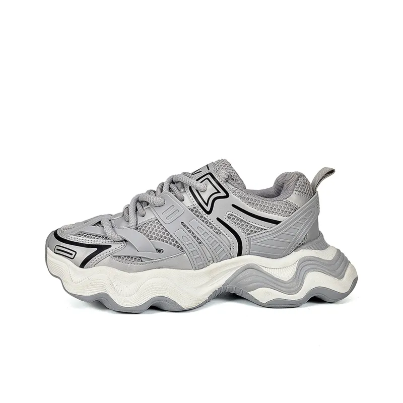 BUFFALO BOUND Anti-Slip And Wear-Resistant Breathable Low-Top Chunky Sneakers Men-8