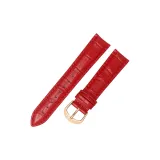 Bright Red-Rose Gold Pin Buckle