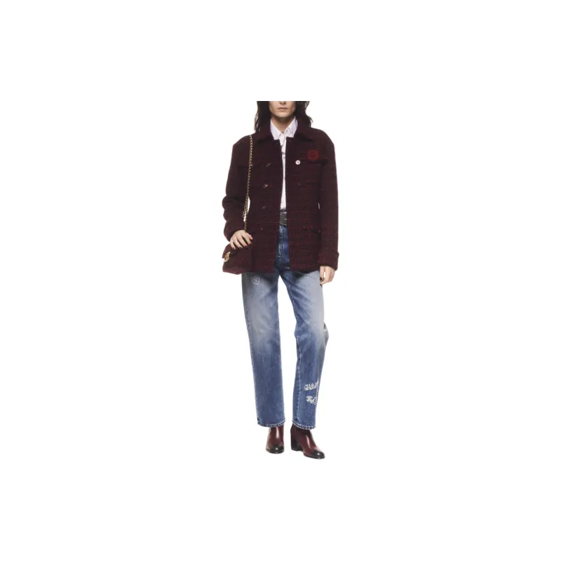 CHANEL 24 New Fall And Winter Arrivals Jeans Women's Blue-1