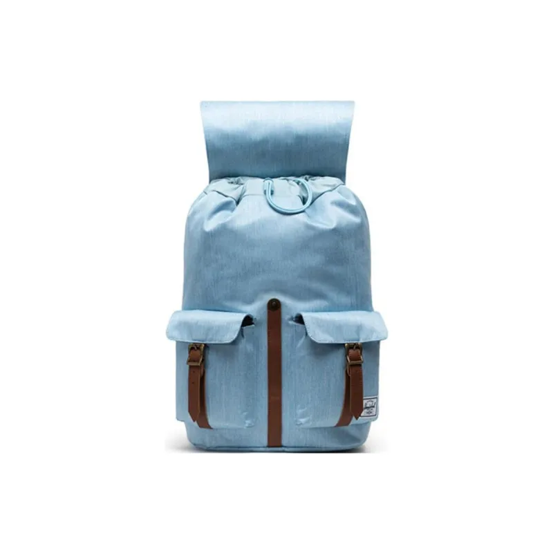 Herschel Polyester Backpack Tubas Unisex Cyan Denim-3