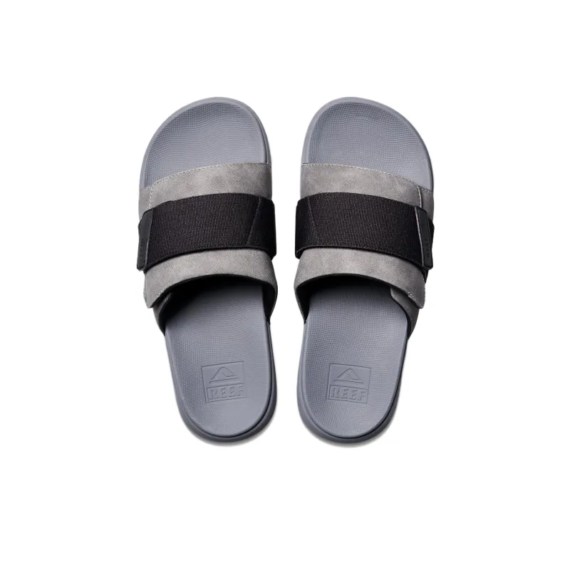 REEF Slip-Resistant The Sojourn Slide Slippers Men Gray-3