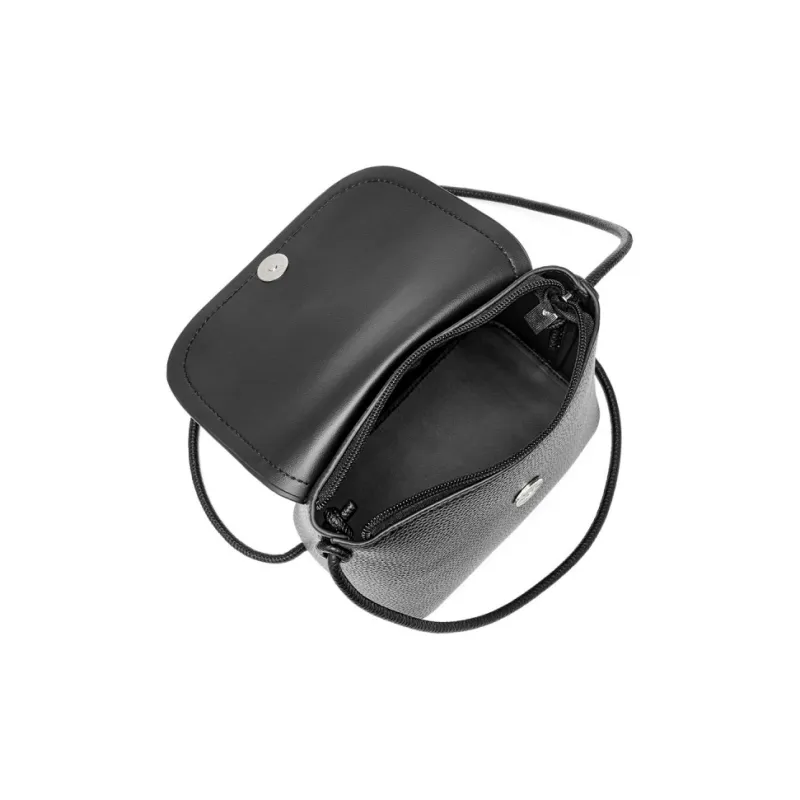 JOSINY PU Shoulder Bag Trumpets Women's Black/Ecru/Brown-9