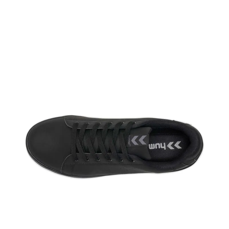 Hummel BUSAN SYNTH. NUBUCK Low-Top Skateboard Shoes Unisex Black-4