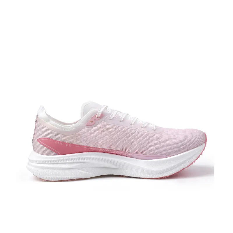 SAIQI Low Top Qingsheng Technology Running Shoes Unisex Pink Ripple Wind-1