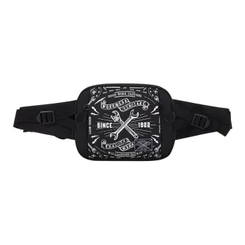 Dickies Polyester Waist Bag Chest Bag Small Size Unisex Black