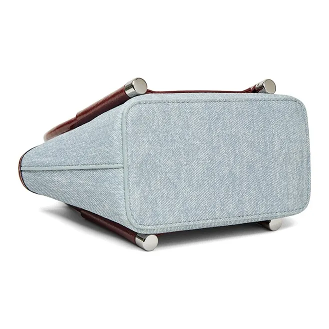 Teenmix Handbags Blue-4
