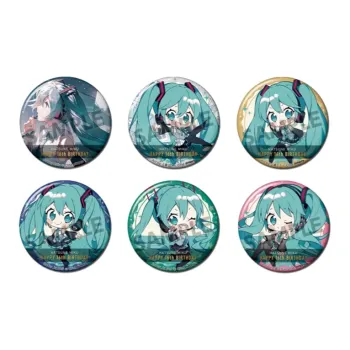 GSC STOCK Hatsune Miku 16th Birthday Rella Badge 6 Pcs In Total IP Merch