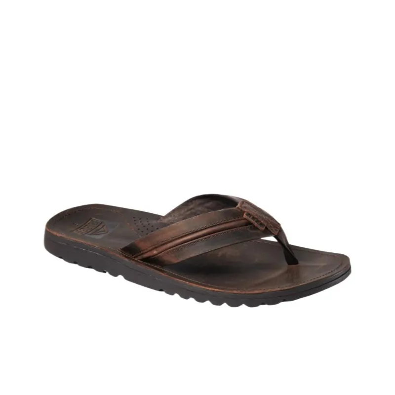 REEF Rubber Sole Quick Dry Flip Flops Men Brown-2