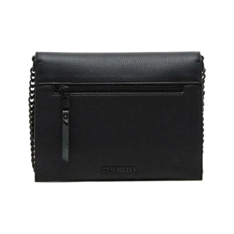 STEVE MADDEN Synthetic Material Shoulder Bag Crossbody Bag Women's Black-1