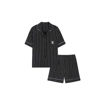 MIIOW Pajama Set Women's Obsidian Stripes