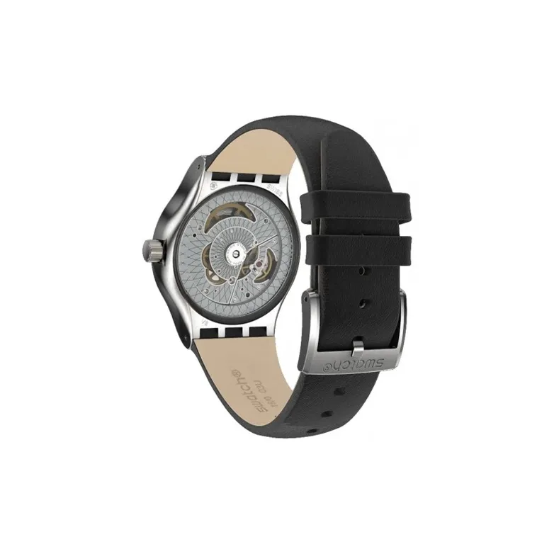 SWATCH Men 42mm Mother Of Pearl Color Watch SY23S408-4