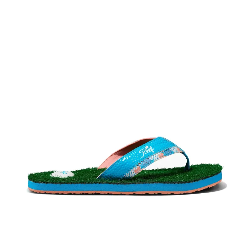 REEF Slip-Resistant Flip Flops Men Turquoise-1