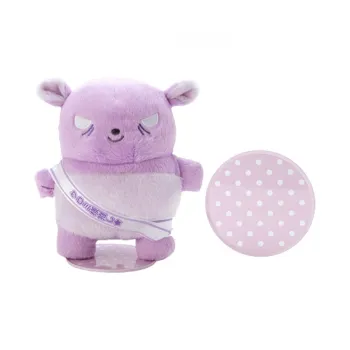 Sanrio Tita Little Friend Collection Kuromi's Friend Bakudan Fourth Edition Magnetic Dolls Plush Doll 17cm Height