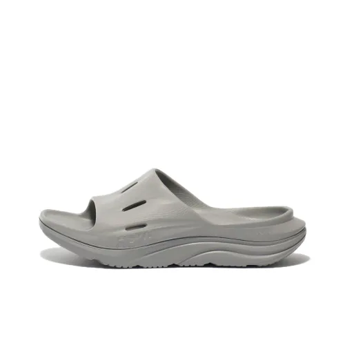 HOKA ONE ONE Ora Recovery Slide 3 Slide Slippers Men Gray