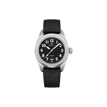 ZENITH Automatic Mechanical Movement Men's Watches Watch 40mm Black Dial Stainless Steel Watch Case