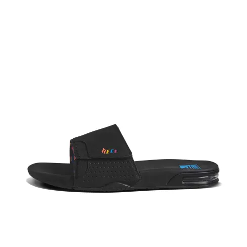 REEF Quick Dry Fanning Slide Slide Slippers Unisex Black