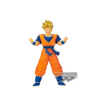 BANPRESTO Dragon Ball Z Son Gohan Saiyan Bloodline Special Edition 15 Super Saiyan Yellow/Blue Bonus Gifts 18cm