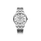 Silver Case White Dial Steel Band