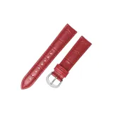 Dark Red-Silver Pin Buckle