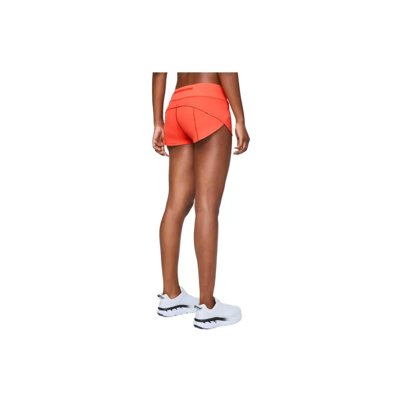 Lululemon Speed Up Sports Shorts Women's Sunset Red-1