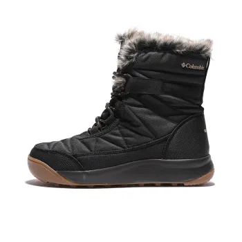 Columbia Minx Shorty 4 Warm Water Resistant Wear Resistant Height Increasing Short Snow Boots Women's Black
