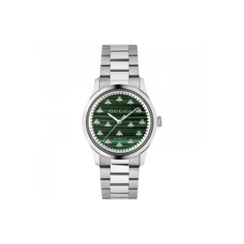 GUCCI Wrist Watch Automatic Mechanical Movement Stainless Steel Watchband 38mm Green Dial Men's Watches