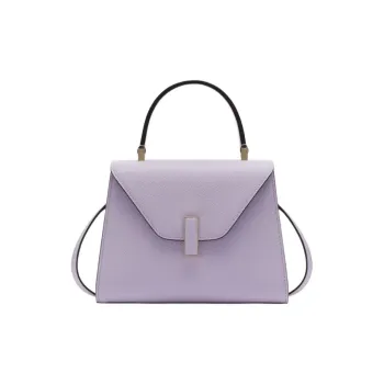 Valextra Leather Shoulder Bag Crossbody Bag Handbag Mini Women's Wisteria Pink