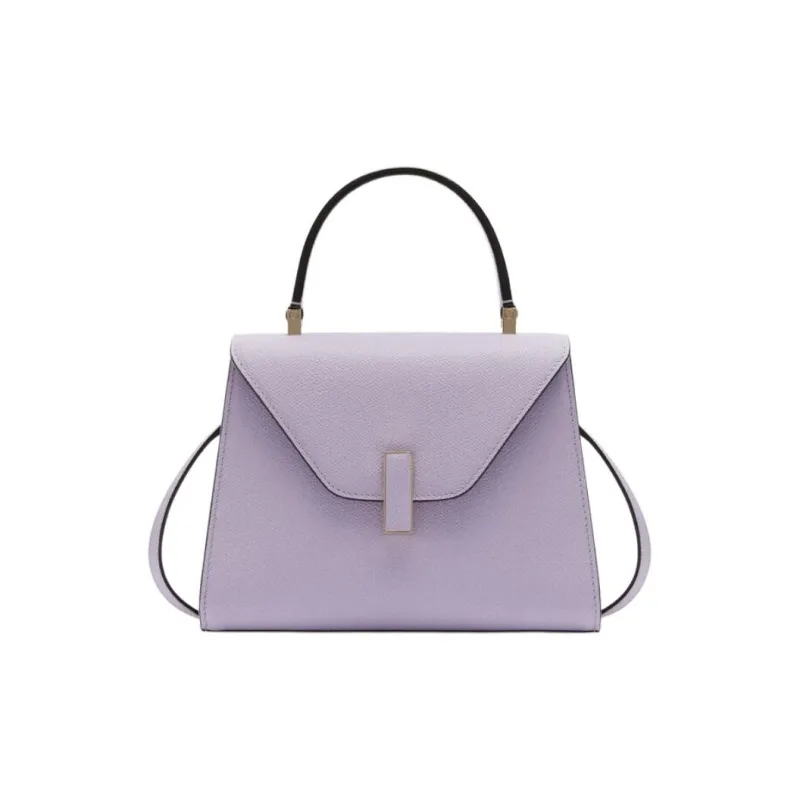 Valextra Leather Shoulder Bag, Crossbody Bag, Handbag Mini Women's Wisteria Pink-0
