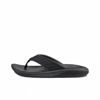 REEF Rubber Sole Slip-Resistant Quick Dry Flip Flops Men Black