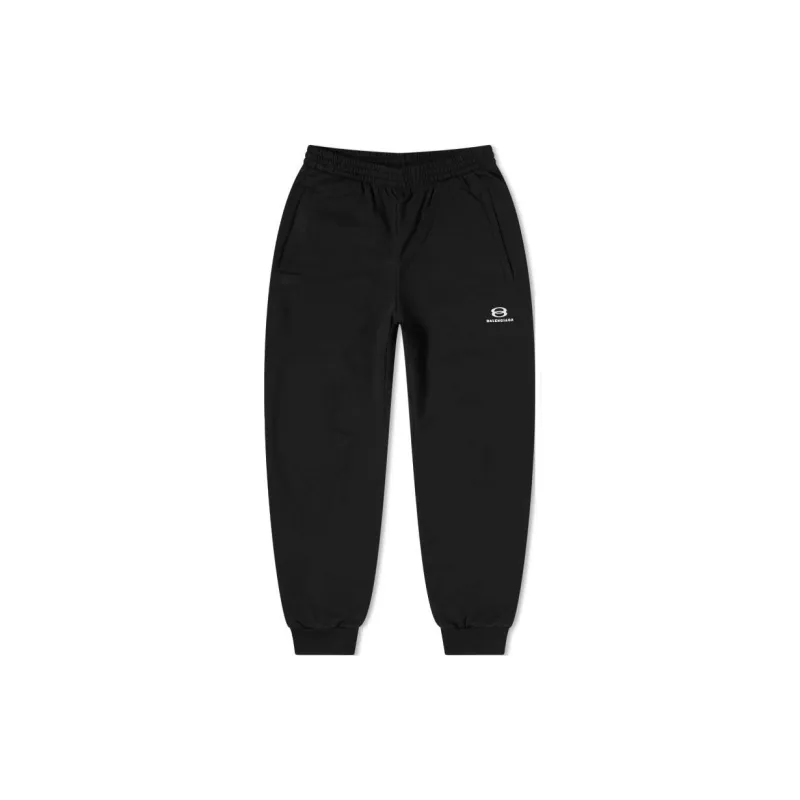Balenciaga Knitted Sweatpants Regular Fit Men's Black-9