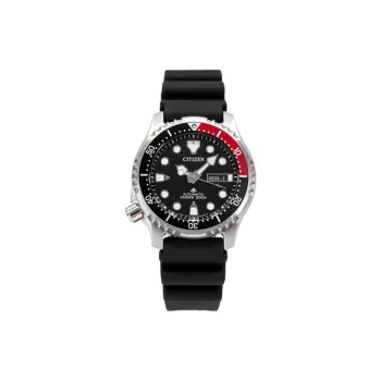 CITIZEN Promaster Collection Automatic Mechanical Movement Rubber Strap Watch 42mm Men's Watches Black Dial NY0085 19E
