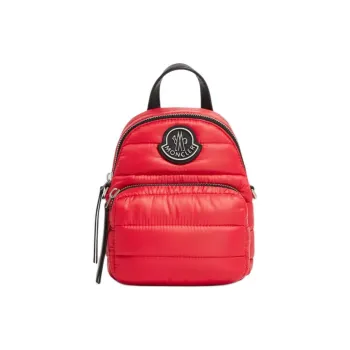 Moncler Kilia Nylon Shoulder Bag, Crossbody Bag Small Size Women's Scarlet