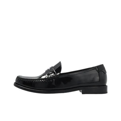 SAINT LAURENT Penny Loafers Women's Black