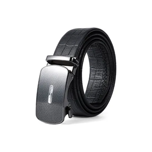 HONGU Cow Leather Leather Belts Men Width  3.5cm