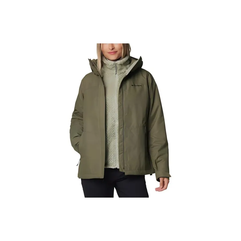 Columbia Puffer Jacket Women's Green-1