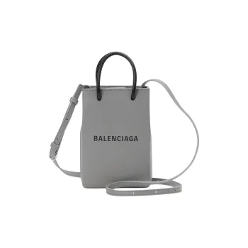 Balenciaga Logo Printed Phone Holder