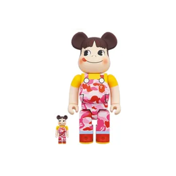 BE@RBRICK X Bape Peko chan Pink Camo