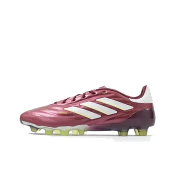 Adidas COPA PURE 2 Soccer Shoes Men Low Top Shadow Red/Shoe White/Team Solar Yellow