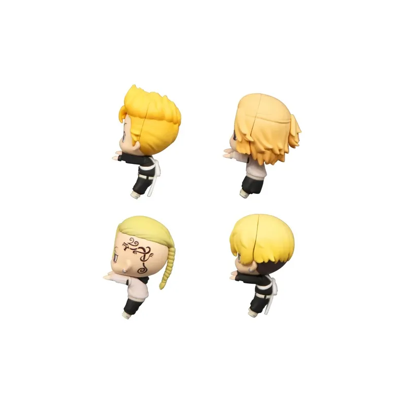 FURYU Tokyo Revengers Kana Ogawa & Manjiro Sano & Ryujinji Kenji & Matsuno Chion Chibi Figures-3