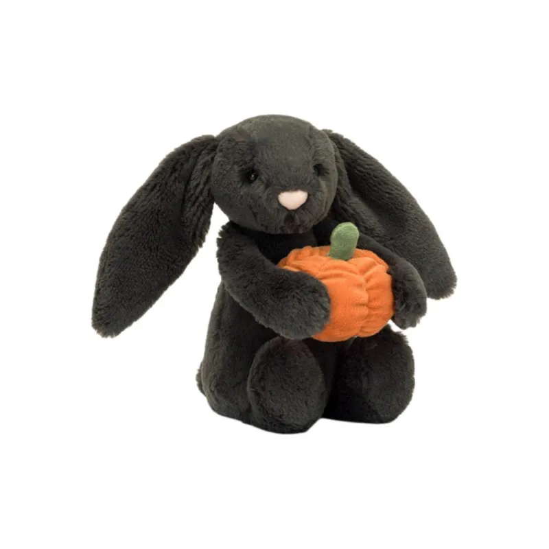 JELLYCAT Bashful Pumpkin Bunny Plush Toy-1