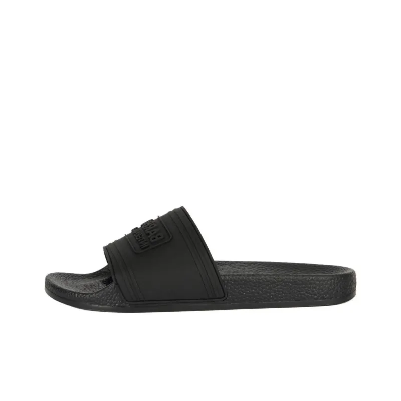 BARBOUR Slide Slippers Men's Black-0