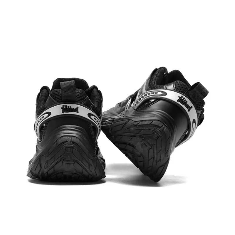 BLVCK PARIS Dark Night Series Anti Slip Wear Resistant Low Top Chunky Sneakers Unisex-5