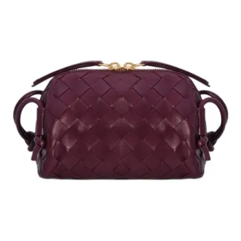 Bottega Veneta Sheepskin Crossbody One Shoulder Clutch Regular Women's Red