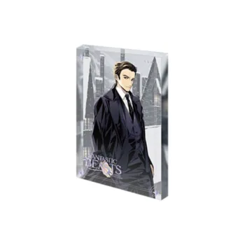 POP MART Fantastic Beasts Collection Flowing Sand Mahjong Theseus Acrylic Stands