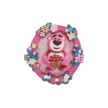 Disney Lotso Home Collection Lotso Charm With Strawberry IP Merch Red